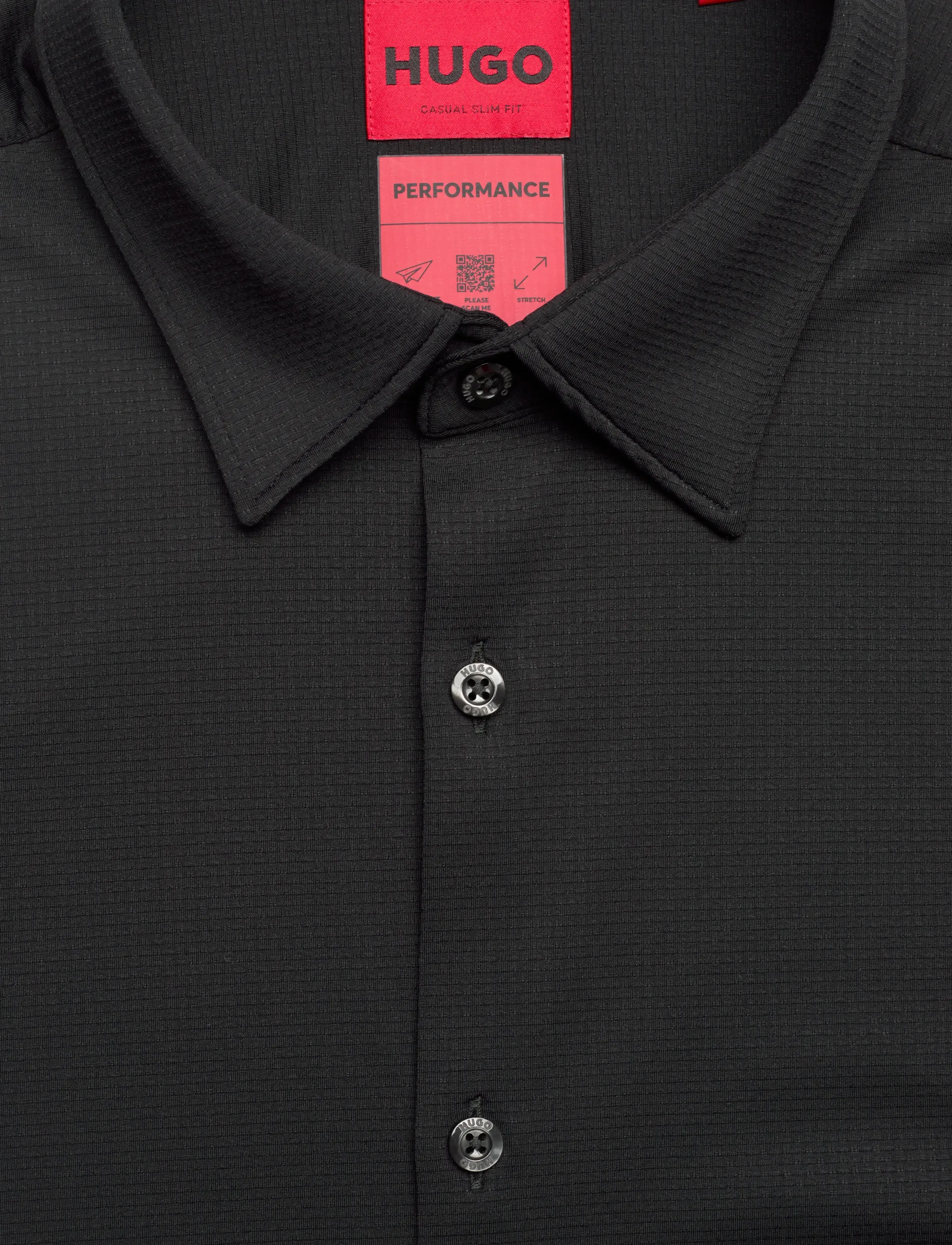 HUGO - Ermo - business shirts - black - 2