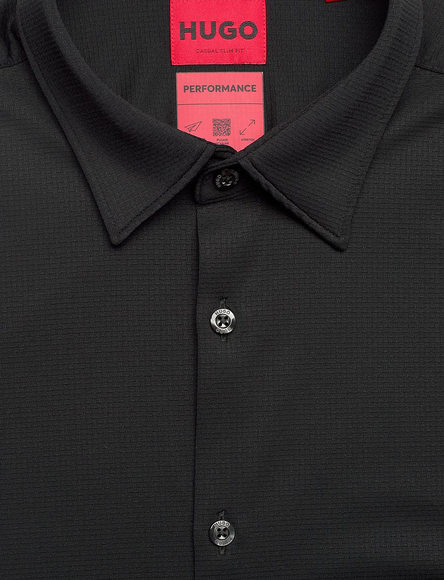 HUGO - Ermo - formelle hemden - black - 2