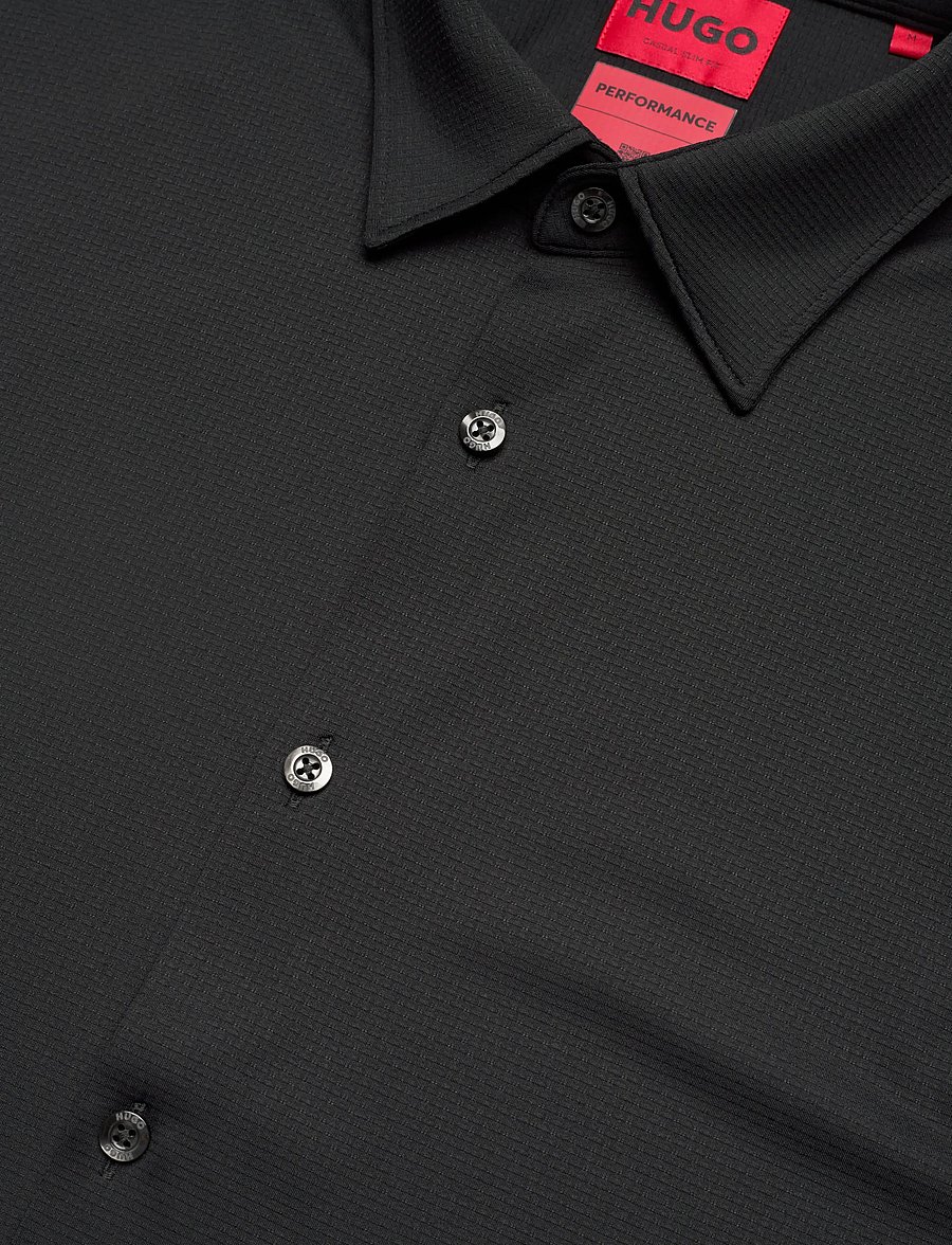 HUGO - Ermo - formelle hemden - black - 3