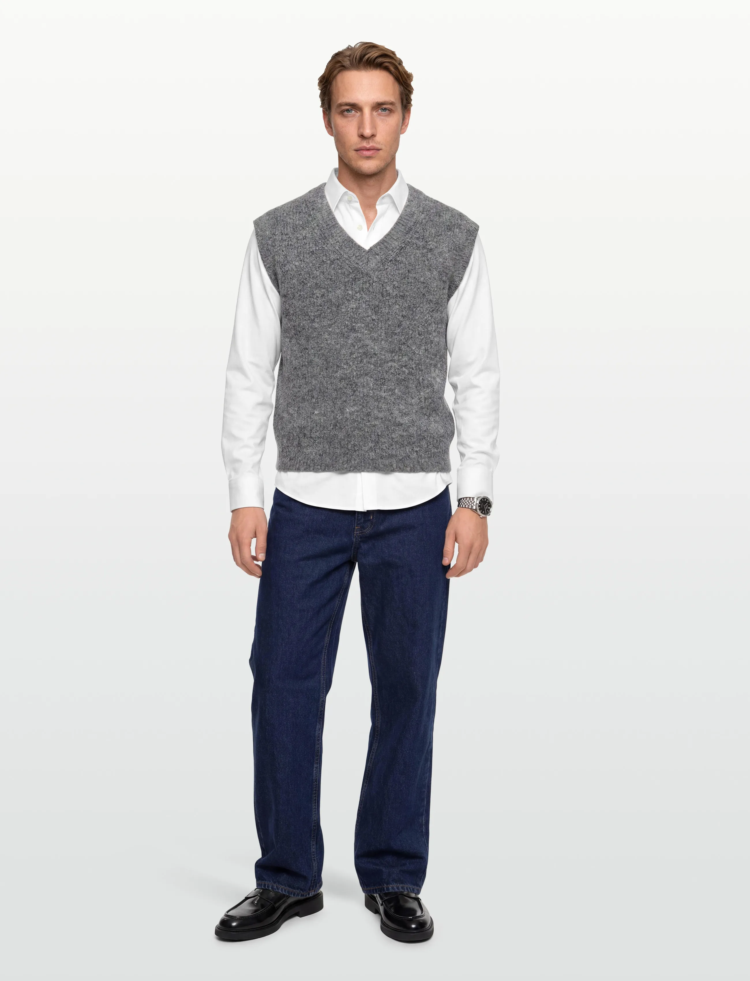 HUGO Ermo, L, White, Skjorter > Business Shirts, Herre