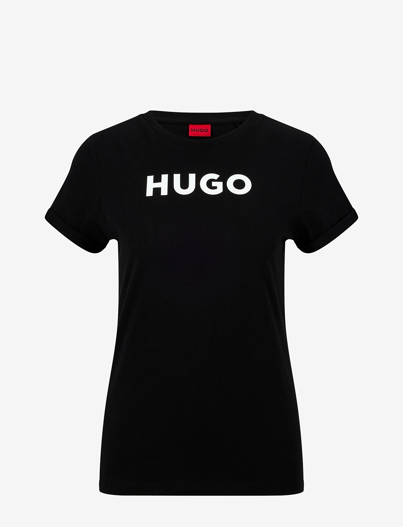 HUGO - The HUGO Tee - t-shirts - black - 0