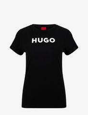 HUGO - The HUGO Tee - marškinėliai - black - 0