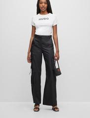 HUGO - The HUGO Tee - marškinėliai - white - 1