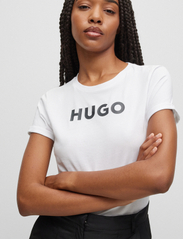 HUGO - The HUGO Tee - marškinėliai - white - 2