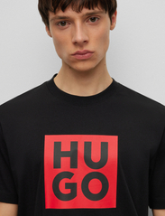 HUGO - Daltor - short-sleeved t-shirts - black - 2