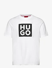 HUGO - Daltor - short-sleeved t-shirts - white - 0