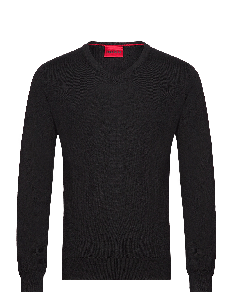 HUGO - San Vredo-M - v-ausschnitt - black - 0