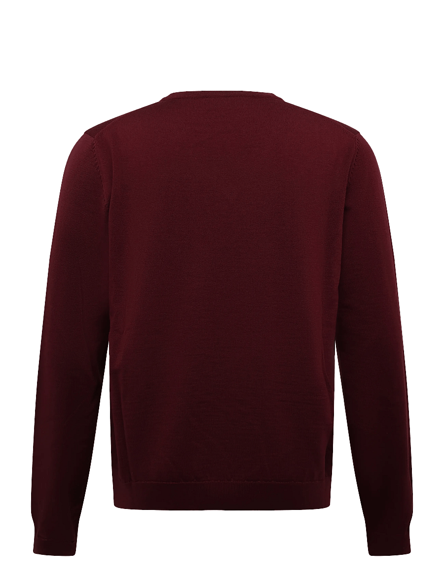 HUGO - San Vredo-M - v-ausschnitt - dark pink - 1