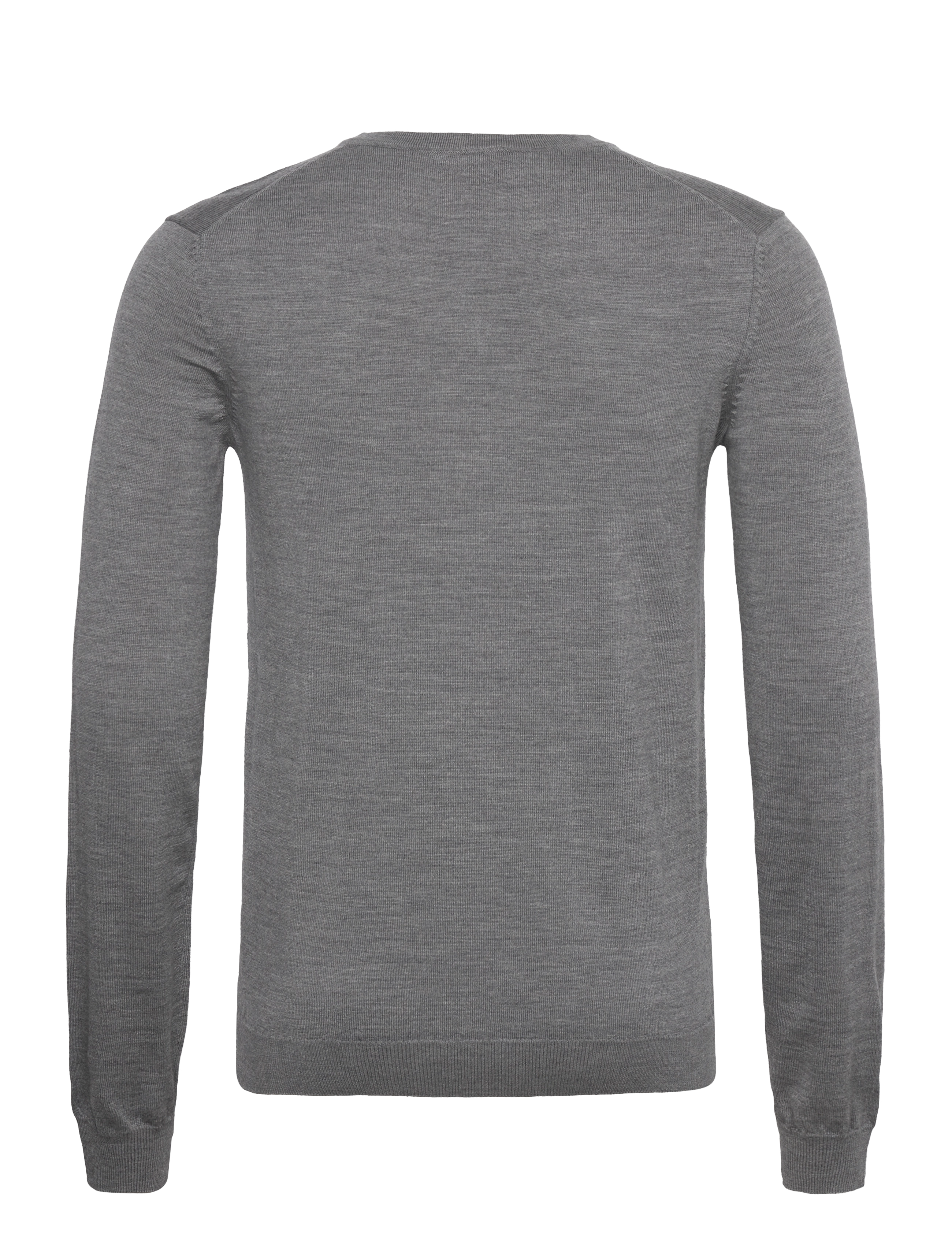 HUGO - San Vredo-M - basic-strickmode - medium grey - 1