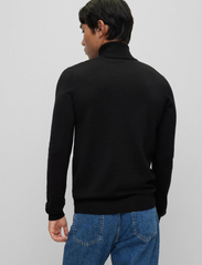 HUGO - San Thomas-M - basic knitwear - black - 2