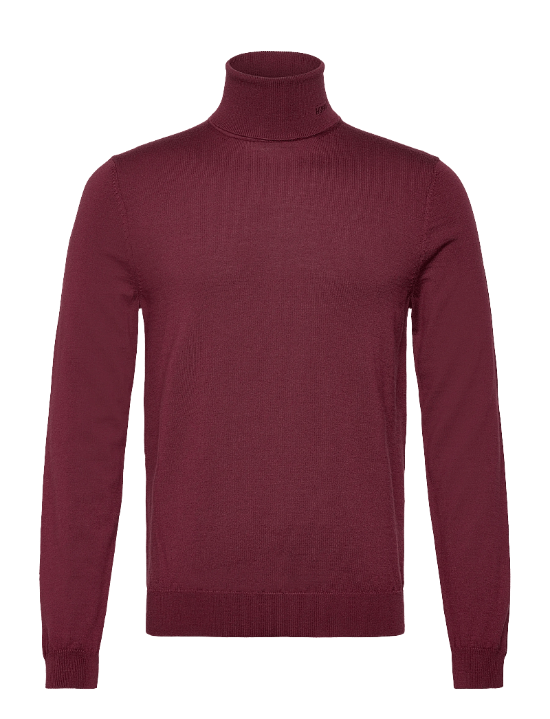 HUGO - San Thomas-M - rollkragen - dark red - 0