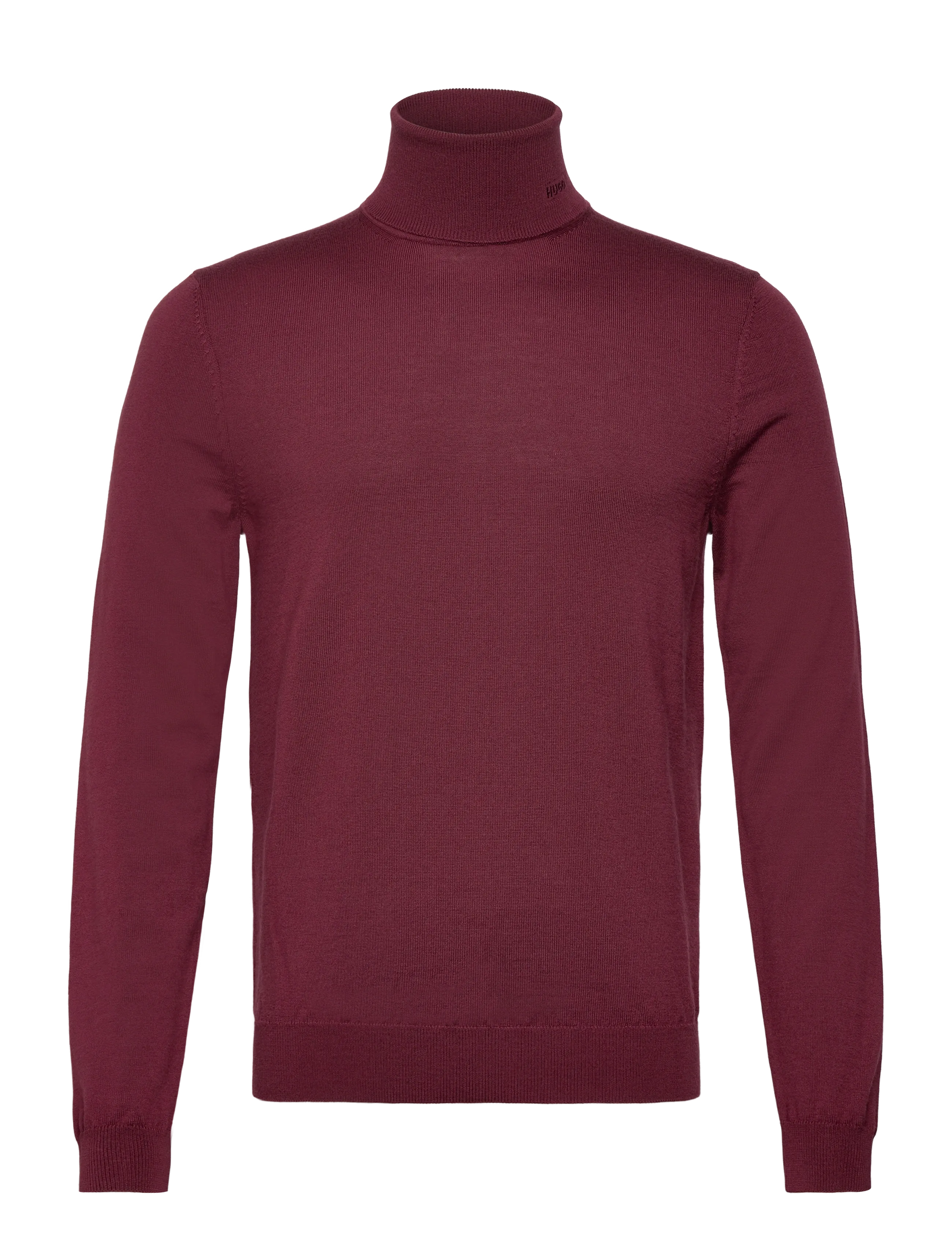 HUGO San Thomas-M - Strik - DARK RED / burgundy