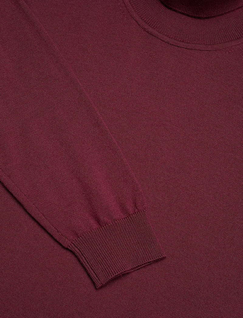 HUGO - San Thomas-M - rollkragen - dark red - 2