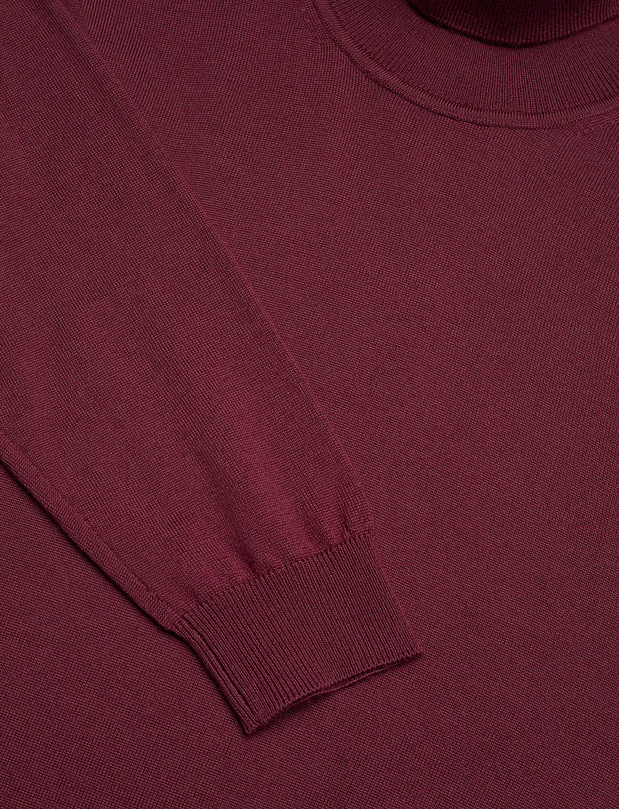 HUGO - San Thomas-M - kõrge kaelusega - dark red - 2