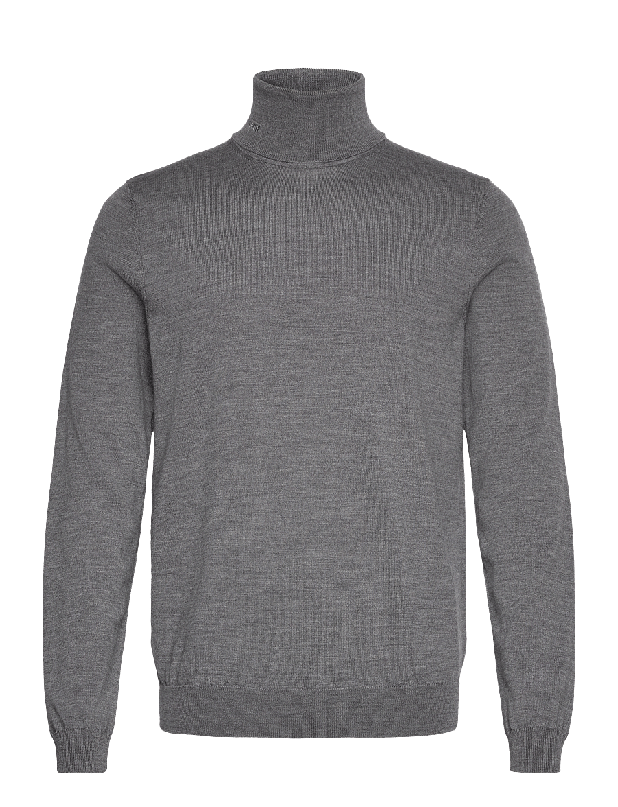 HUGO - San Thomas-M - kõrge kaelusega - medium grey - 1