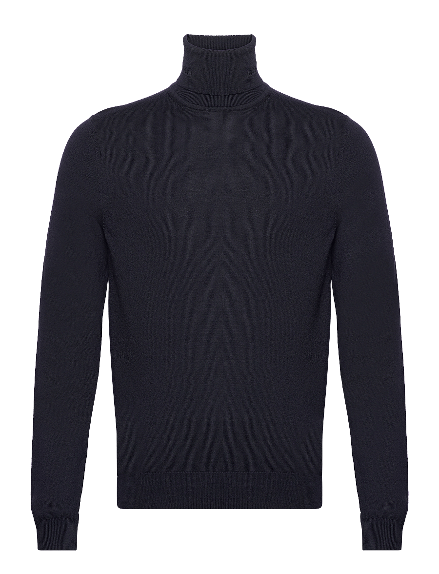 HUGO - San Thomas-M - rollkragenpullover - navy - 0