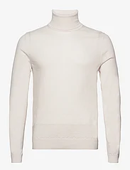 HUGO - San Thomas-M - podstawowa odzież z dzianiny - open white - 0