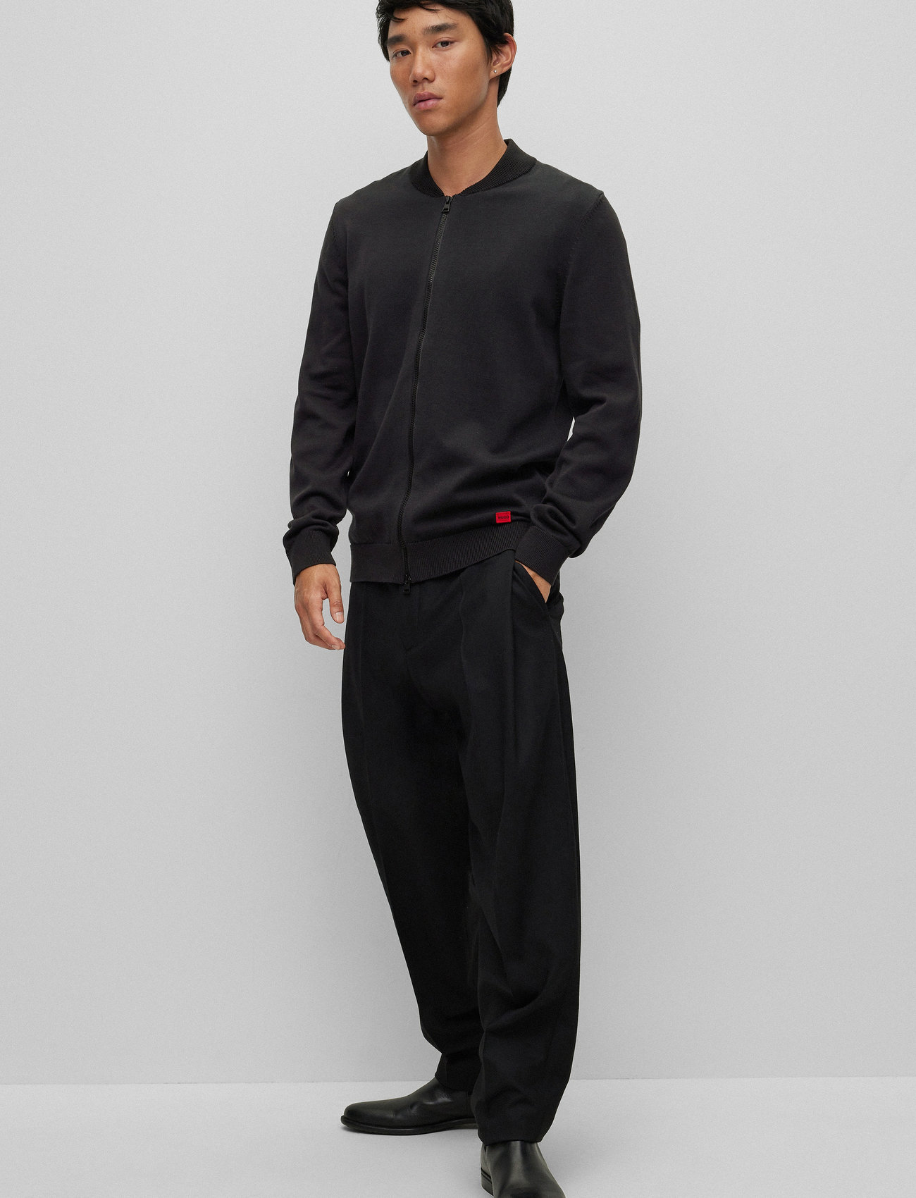 HUGO - San Jaque-C - herbstliche kleidung - black - 3