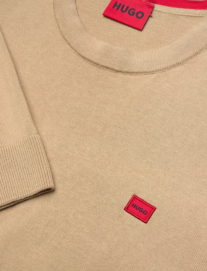 HUGO - San Cassius-C1 - rundhals - medium beige - 2