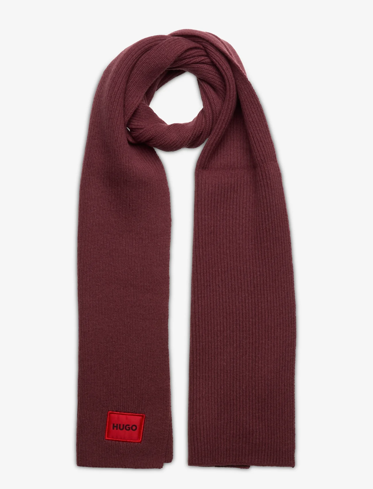 HUGO - Zaff 5 - winter scarves - dark brown - 0