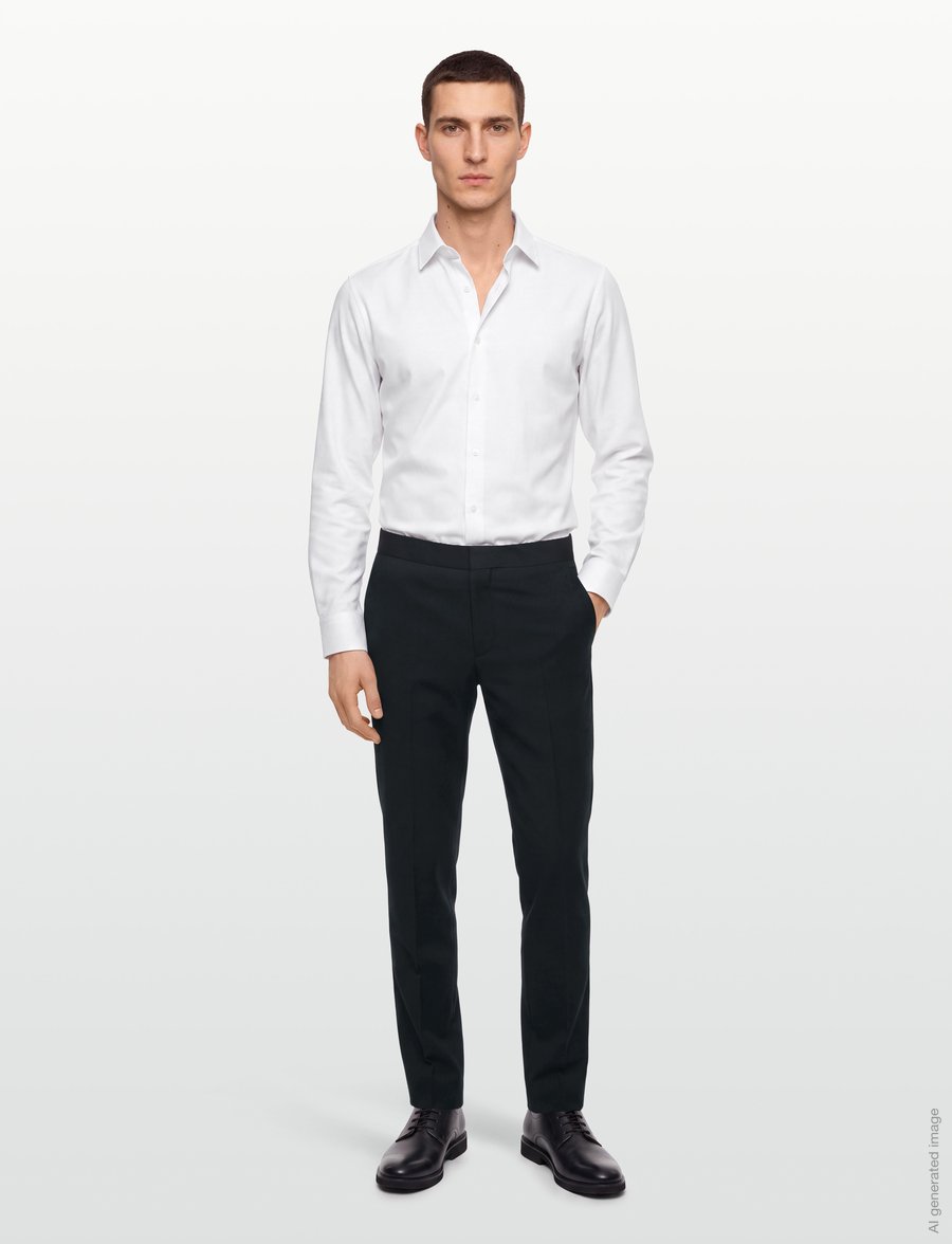 HUGO - Hesten224E1X - anzugshosen - black - 0