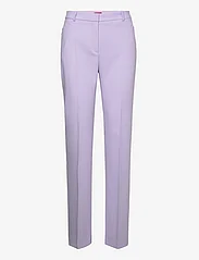 HUGO - HINOVI - tailored trousers - light/pastel purple - 0