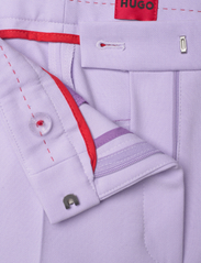 HUGO - HINOVI - tailored trousers - light/pastel purple - 3