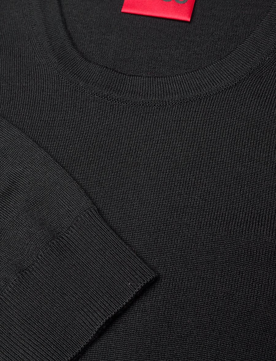 HUGO - San Cedric-M1 - rundhals - black - 3