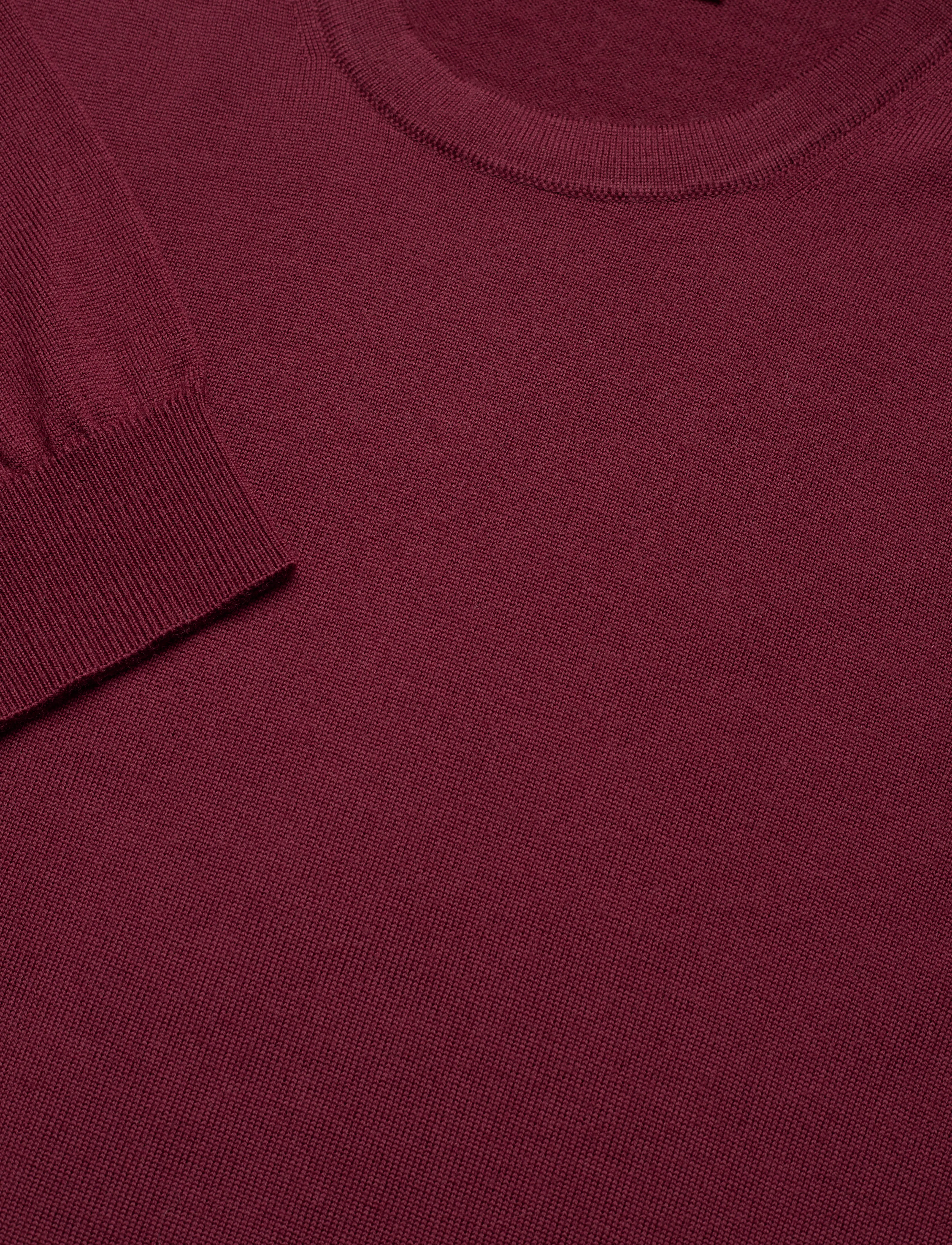 HUGO - San Cedric-M1 - round necks - dark pink - 2
