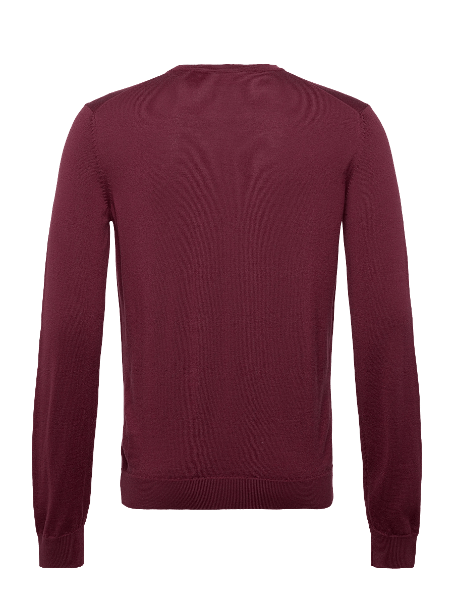 HUGO - San Cedric-M1 - round necks - dark red - 1