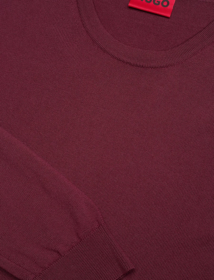 HUGO - San Cedric-M1 - round necks - dark red - 2