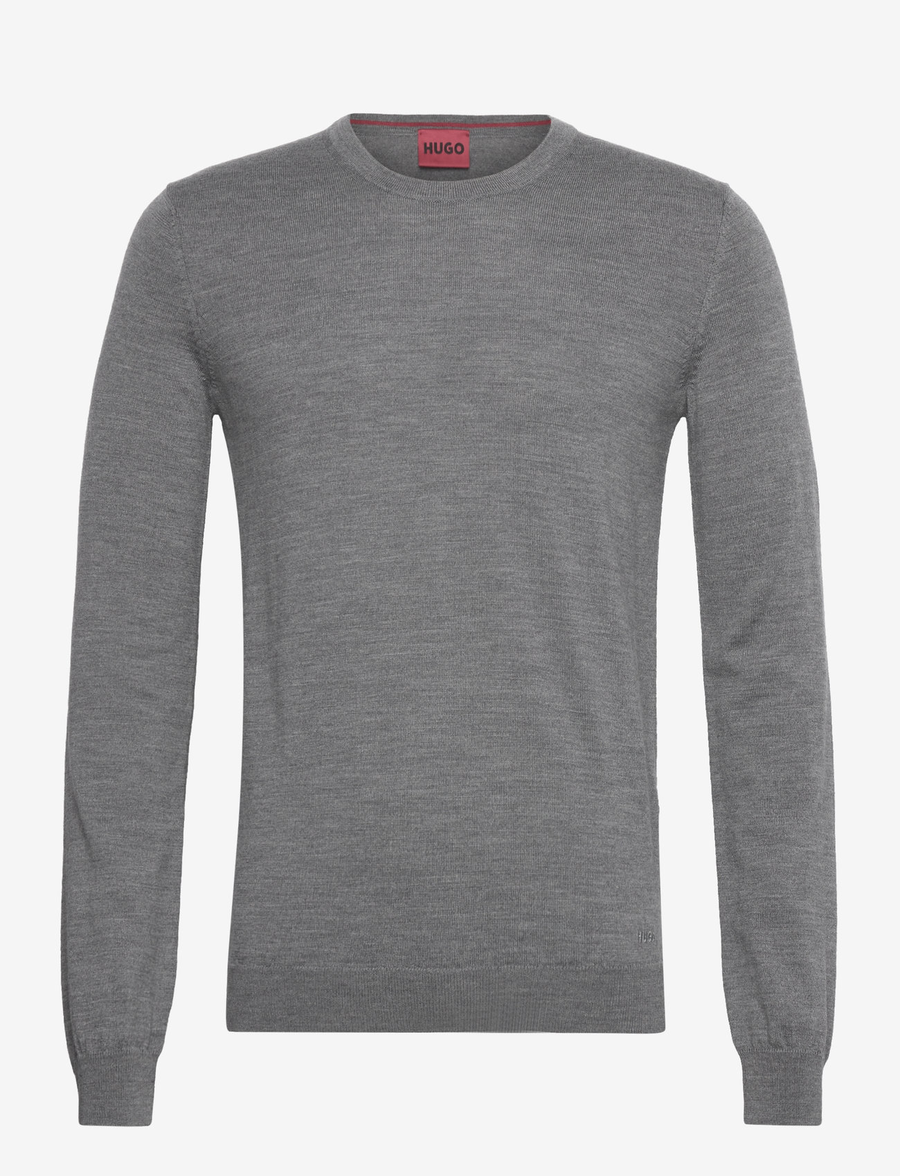 HUGO - San Cedric-M1 - rundhalsad - medium grey - 0