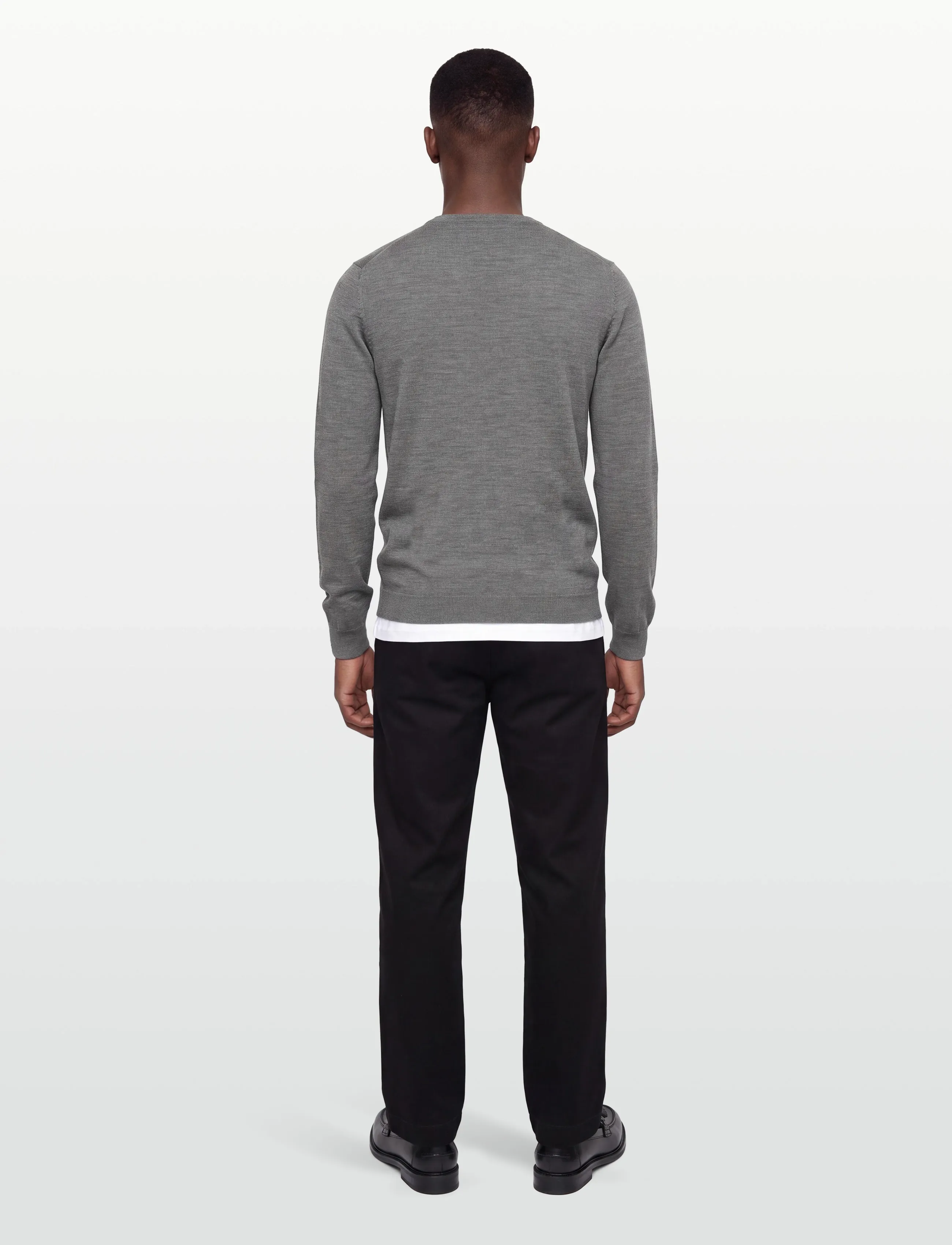 HUGO - San Cedric-M1 - stickade basplagg - medium grey - 4