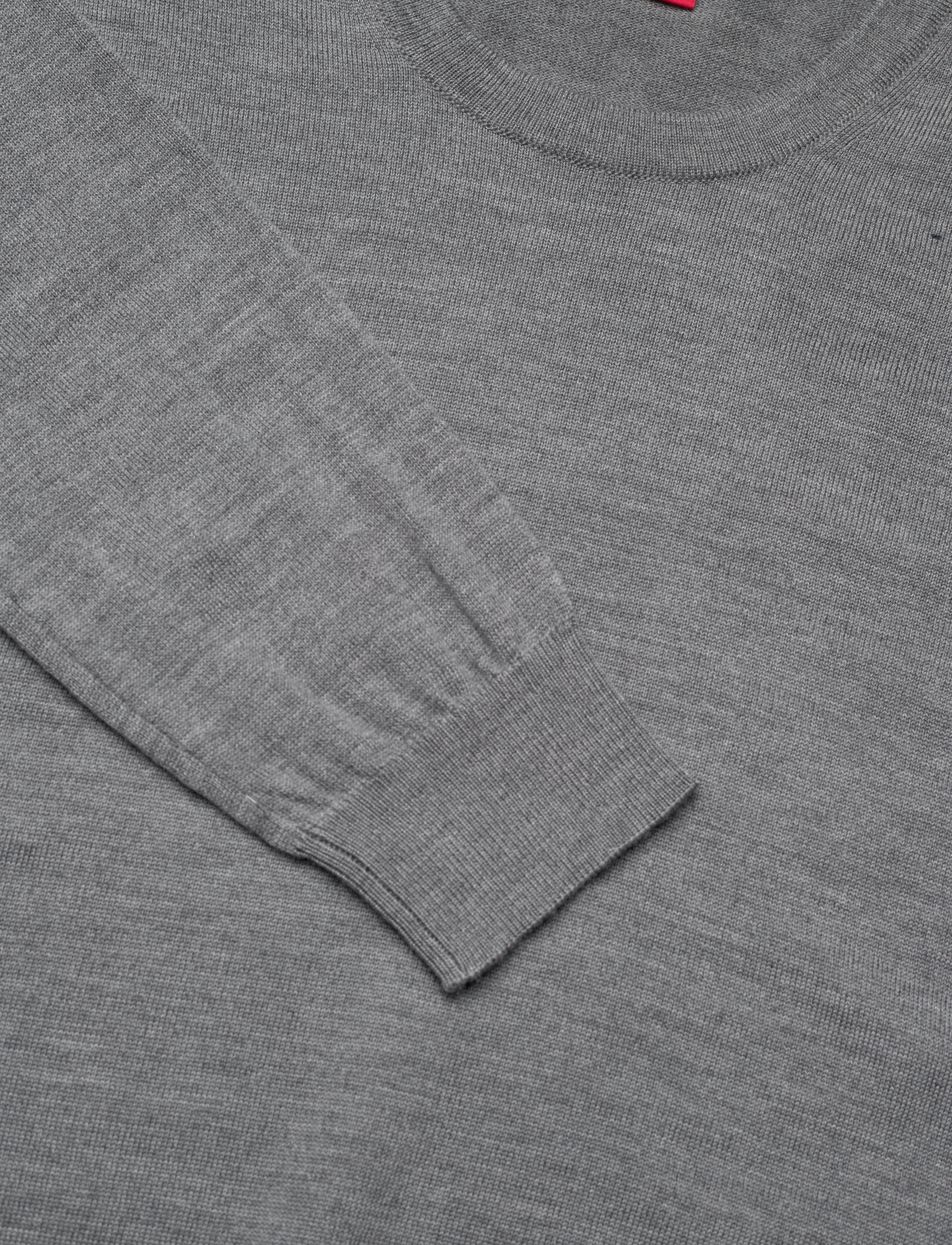 HUGO - San Cedric-M1 - round necks - medium grey - 2