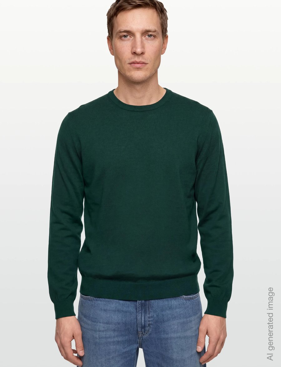 HUGO - San Cedric-M1 - round necks - open green - 3