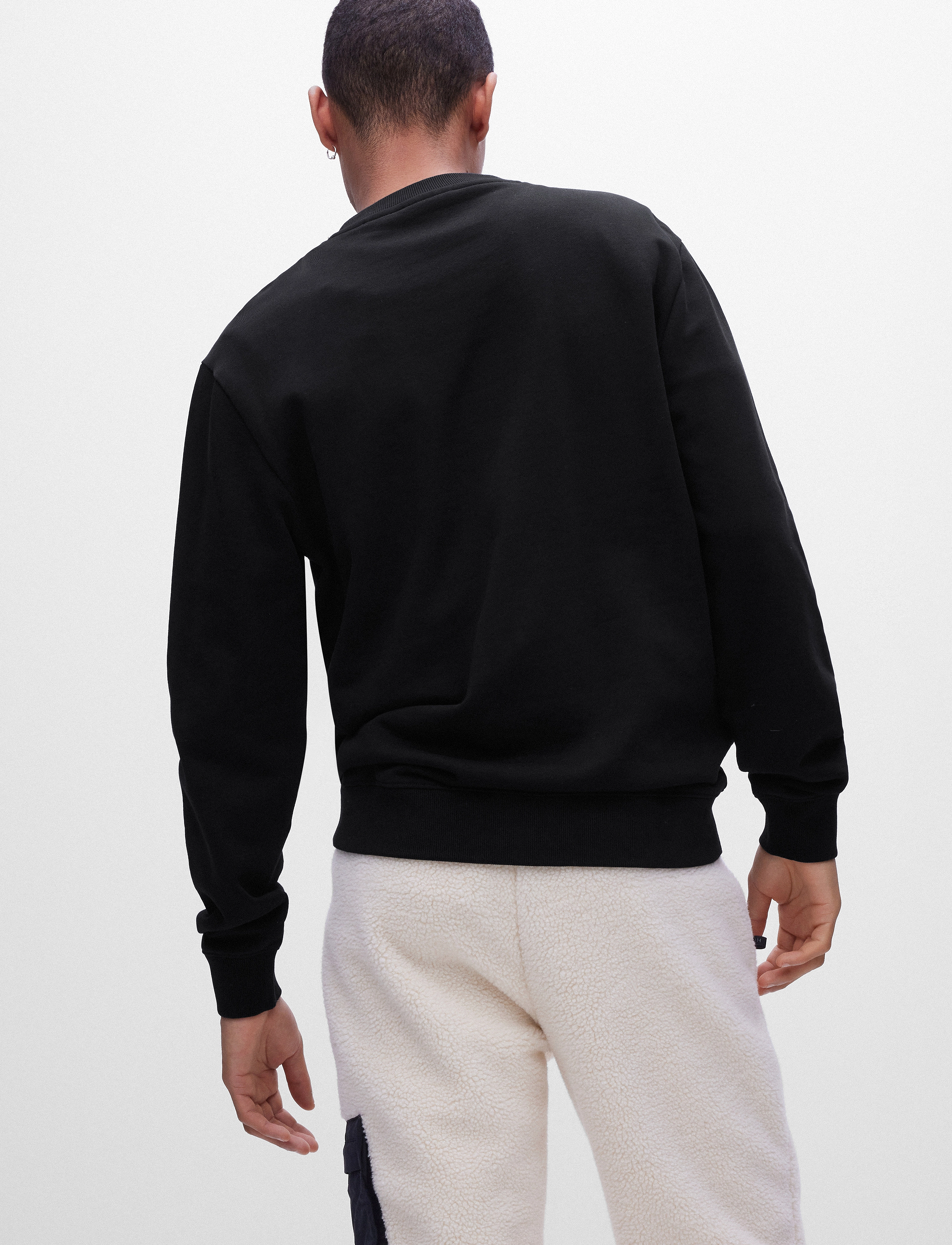 HUGO - Dem - sweatshirts - black - 3