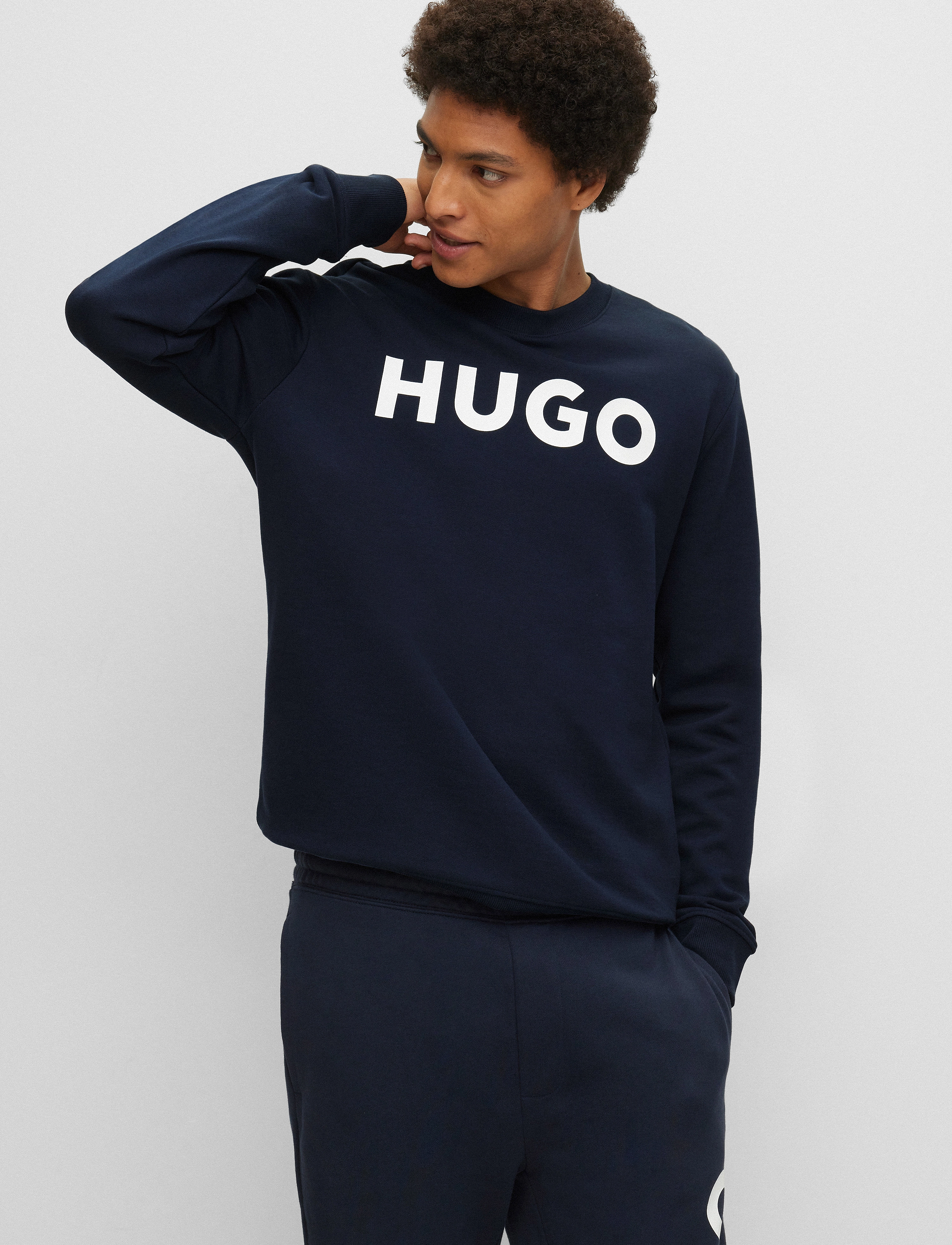 HUGO - Dem - sweatshirts - dark blue - 4