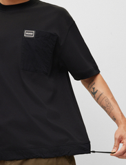 HUGO - Dangallo - basic t-shirts - black - 3