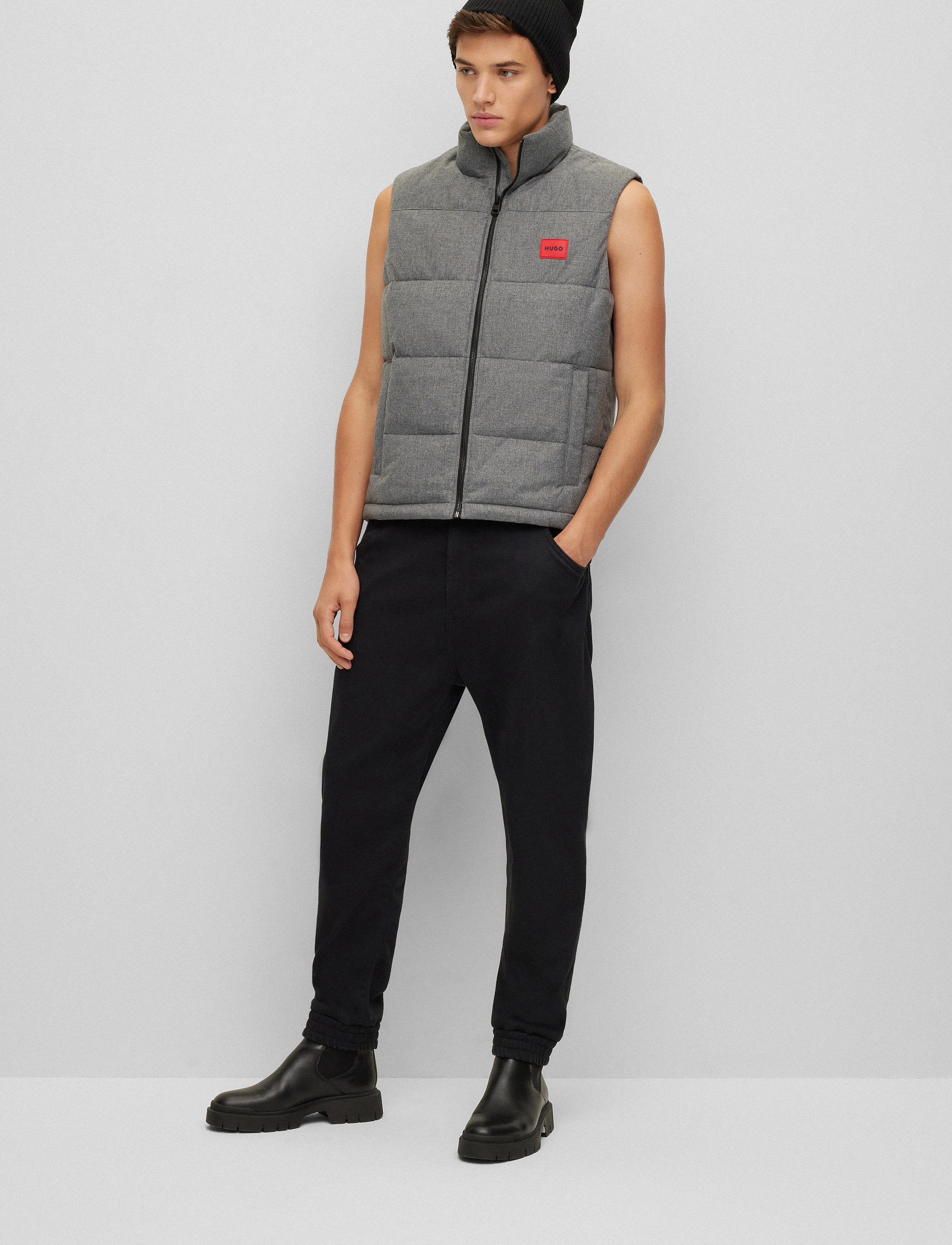 HUGO - Baltino2243 - medium grey - 1