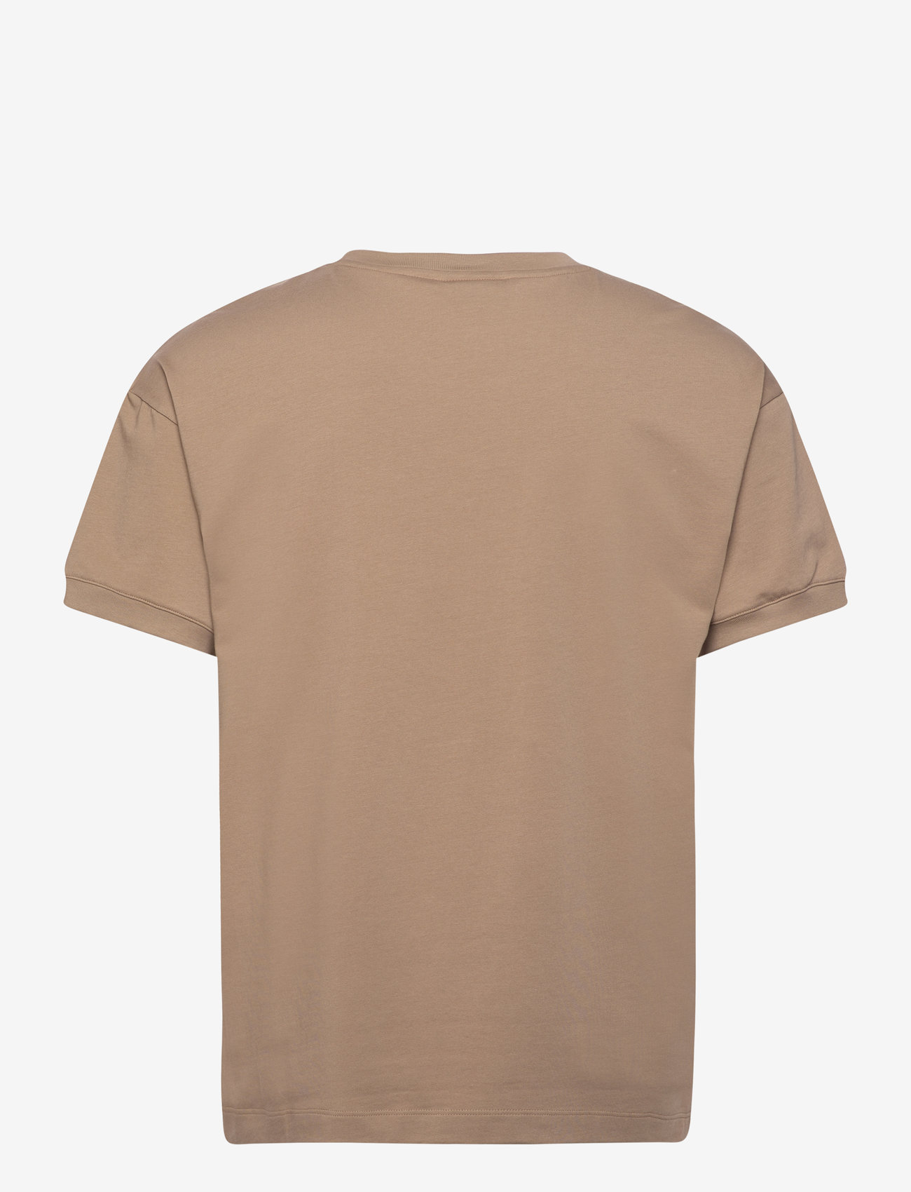HUGO - LABELLED T-SHIRT - open brown - 1