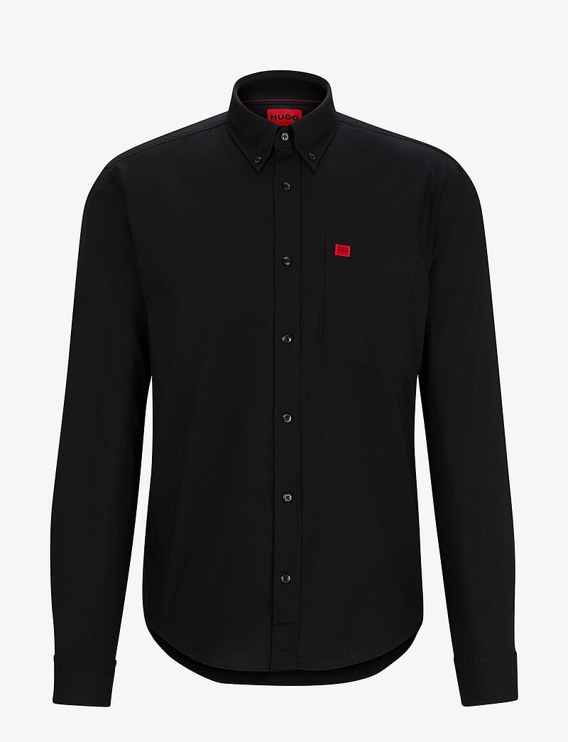 HUGO - Evito - oxford-hemden - black - 1