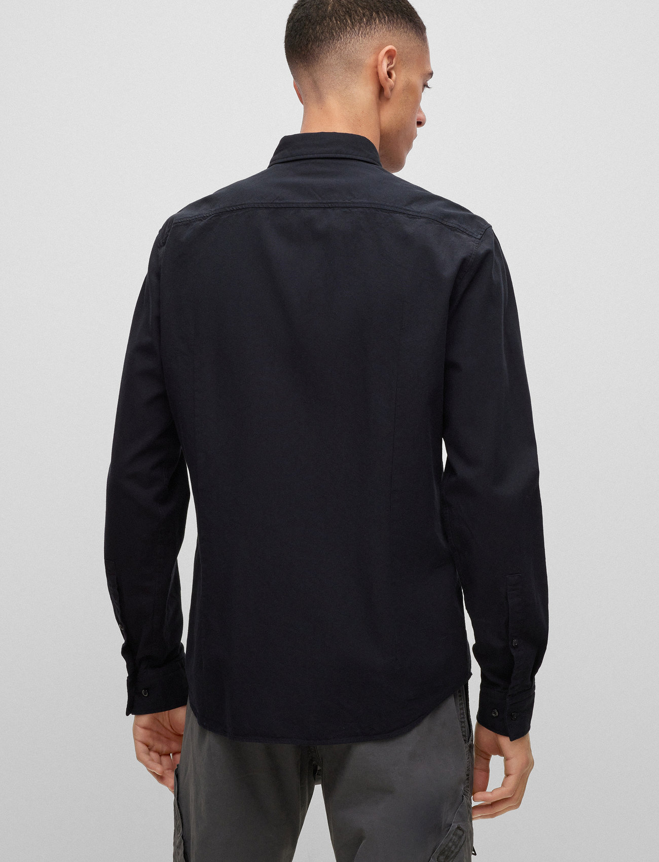 HUGO - Evito - oxford-hemden - black - 2