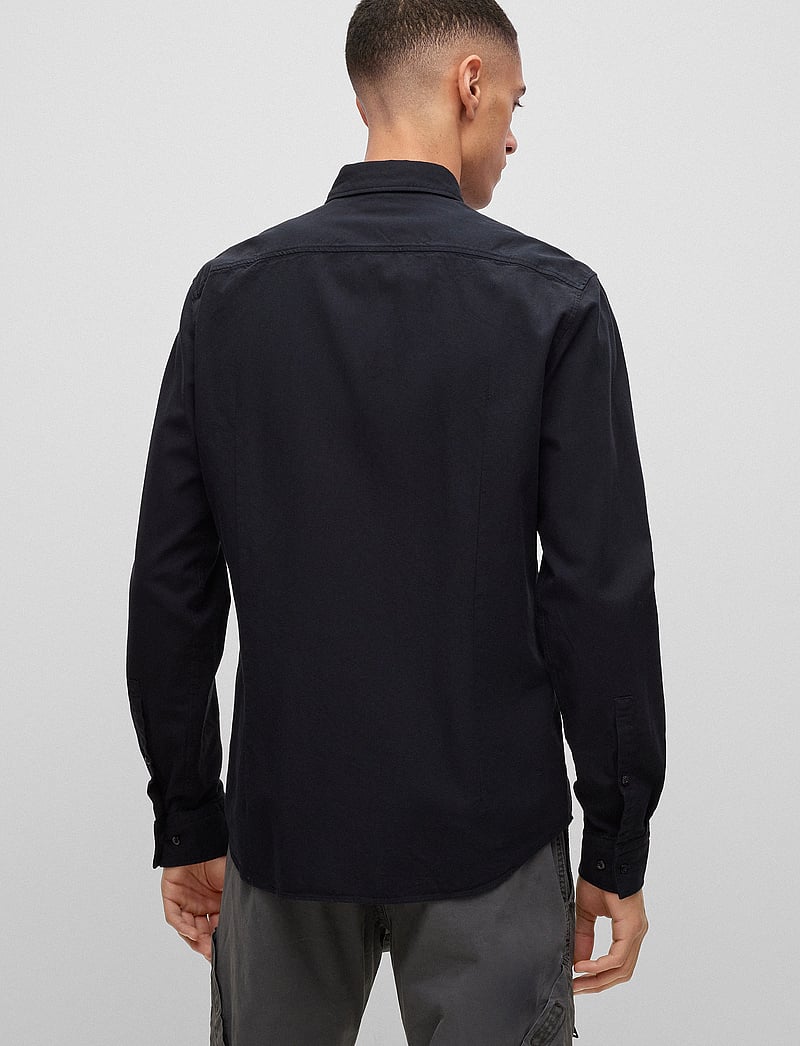 HUGO - Evito - oxford-hemden - black - 2