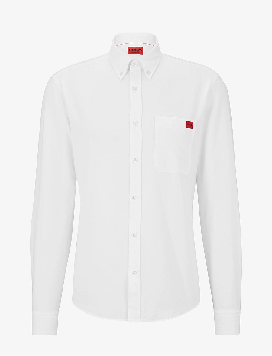 HUGO - Evito - oxford-hemden - open white - 1