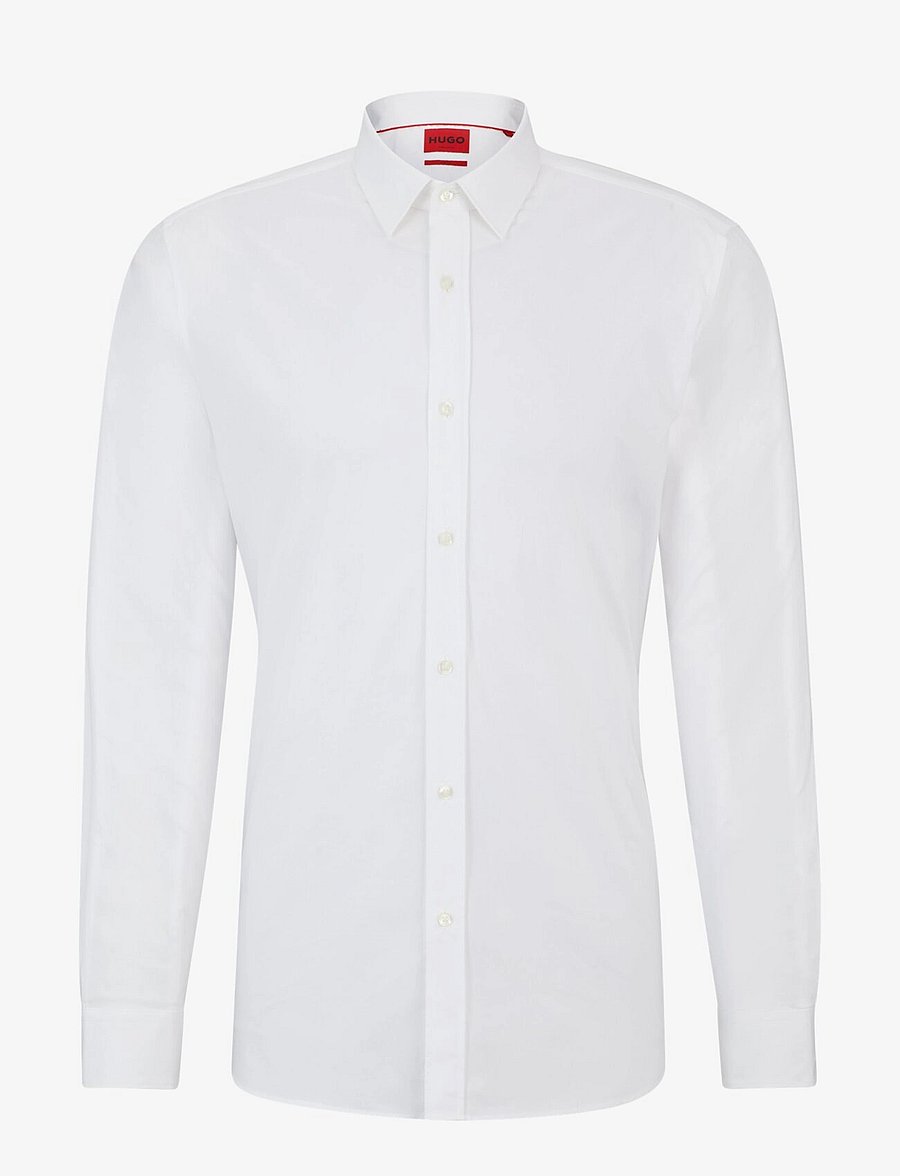 HUGO - Elisha02 - formal shirts - open white - 1