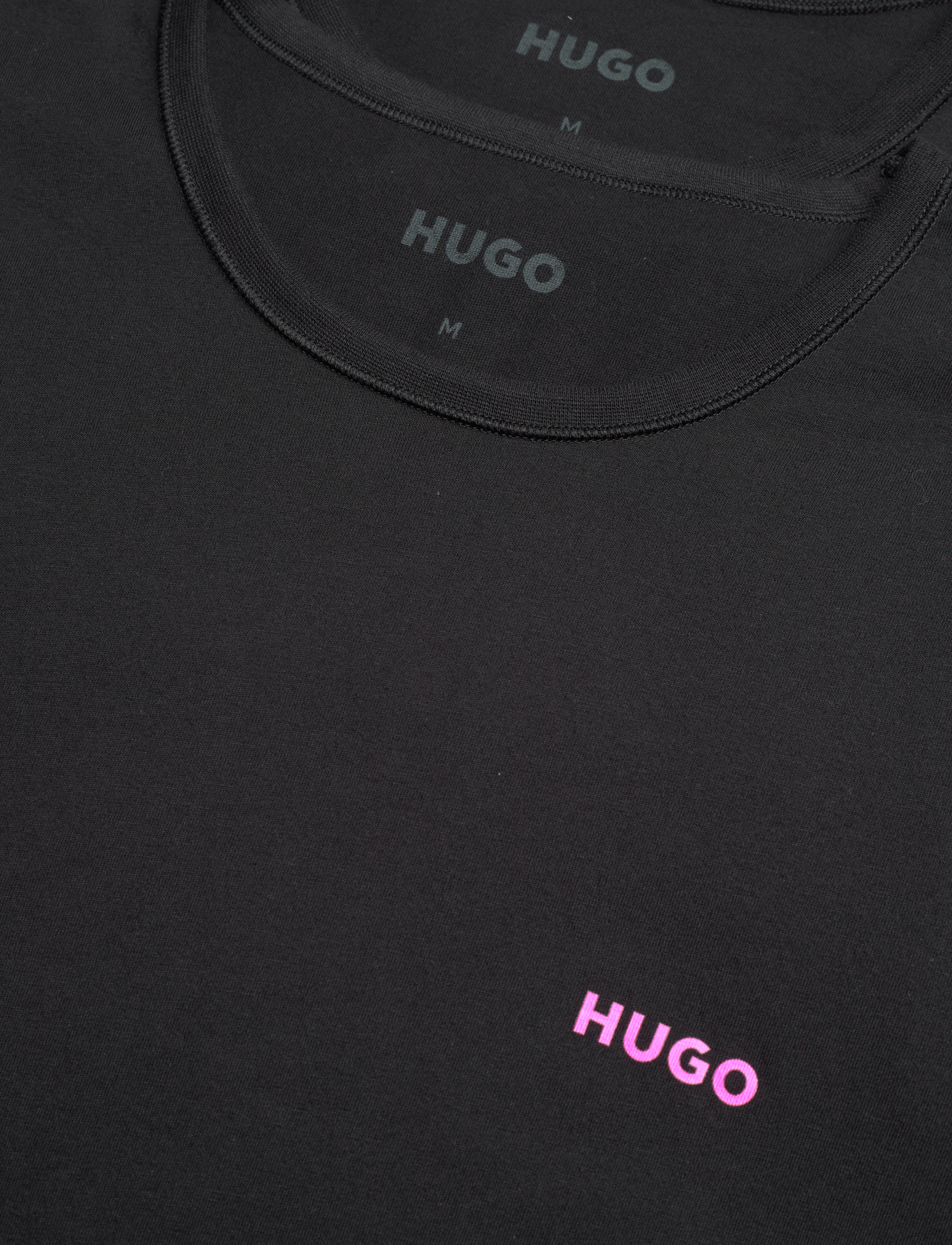 HUGO - T-SHIRT RN TRIPLET P - black - 1