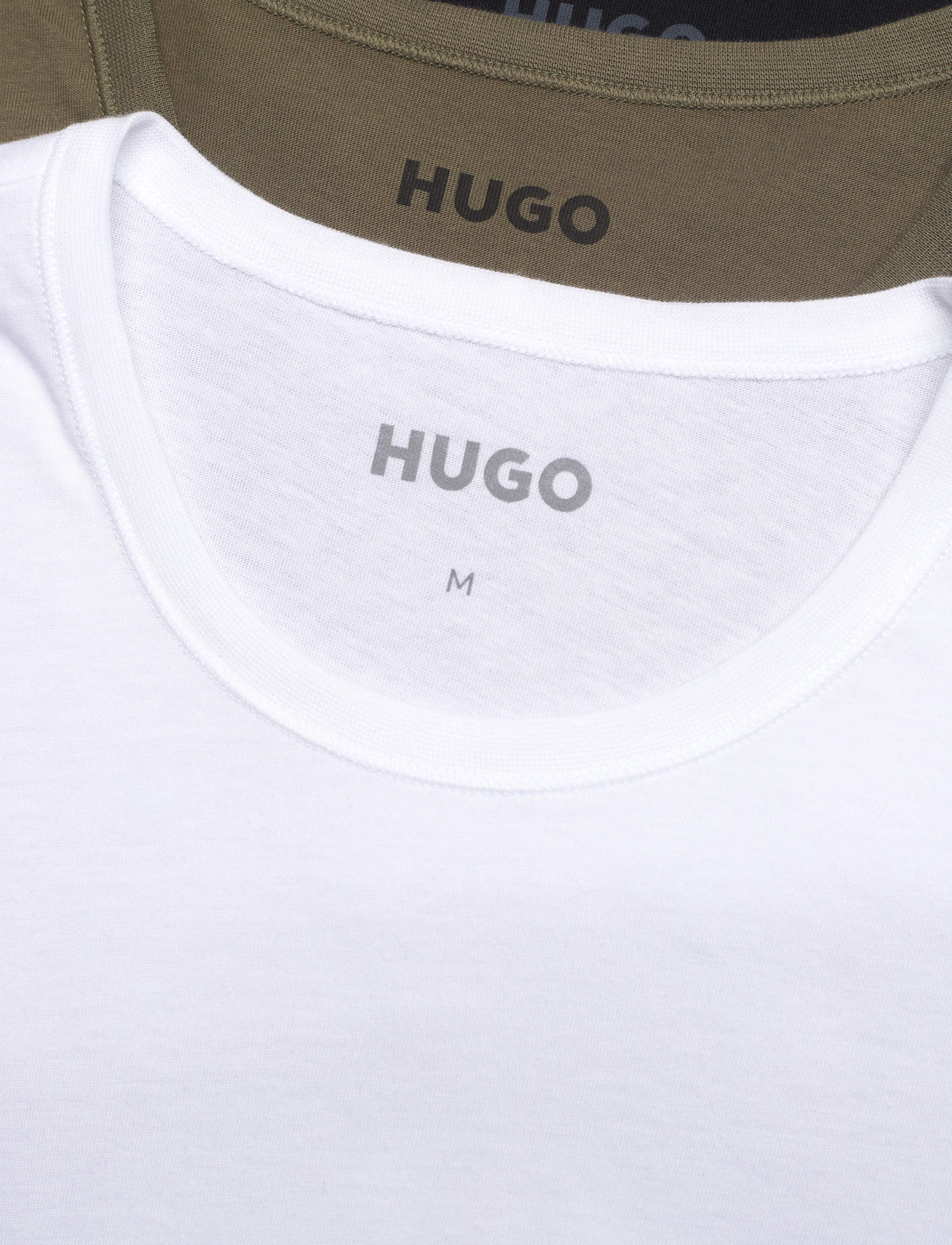 HUGO - T-SHIRT RN TRIPLET P - open green - 1