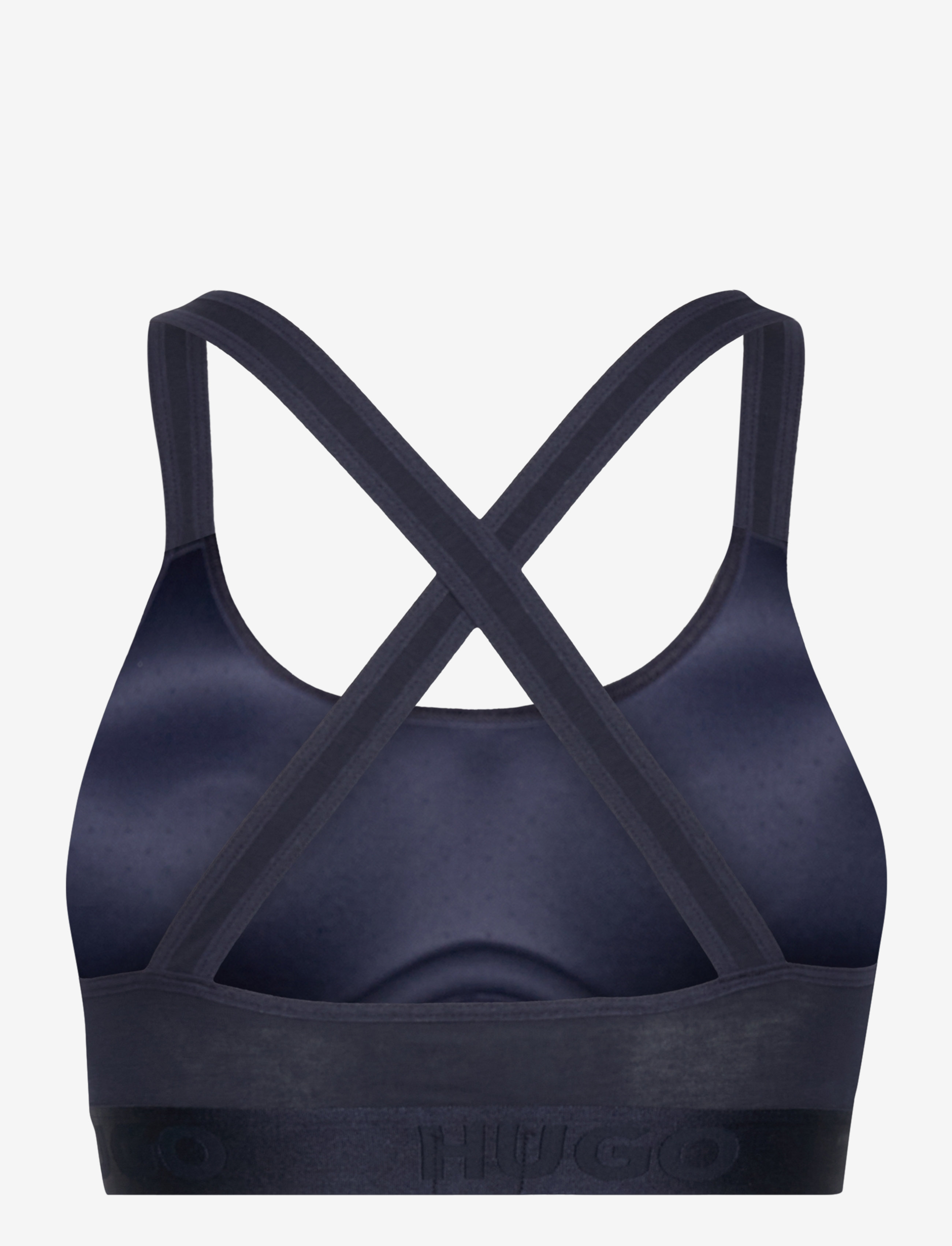 HUGO - BRALETTE PADDED SPORTY LOGO - dark blue - 1