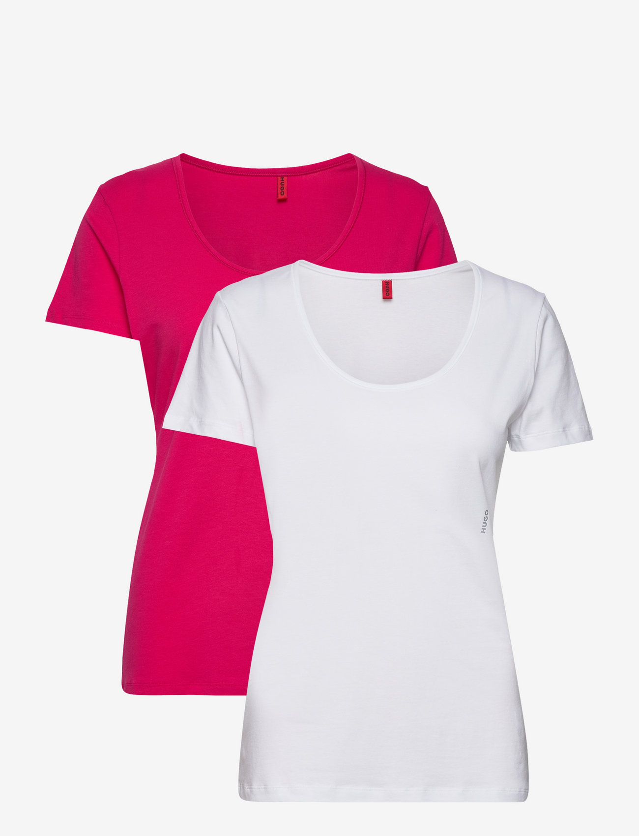 HUGO - TWIN T-SHIRT RN - open pink - 0