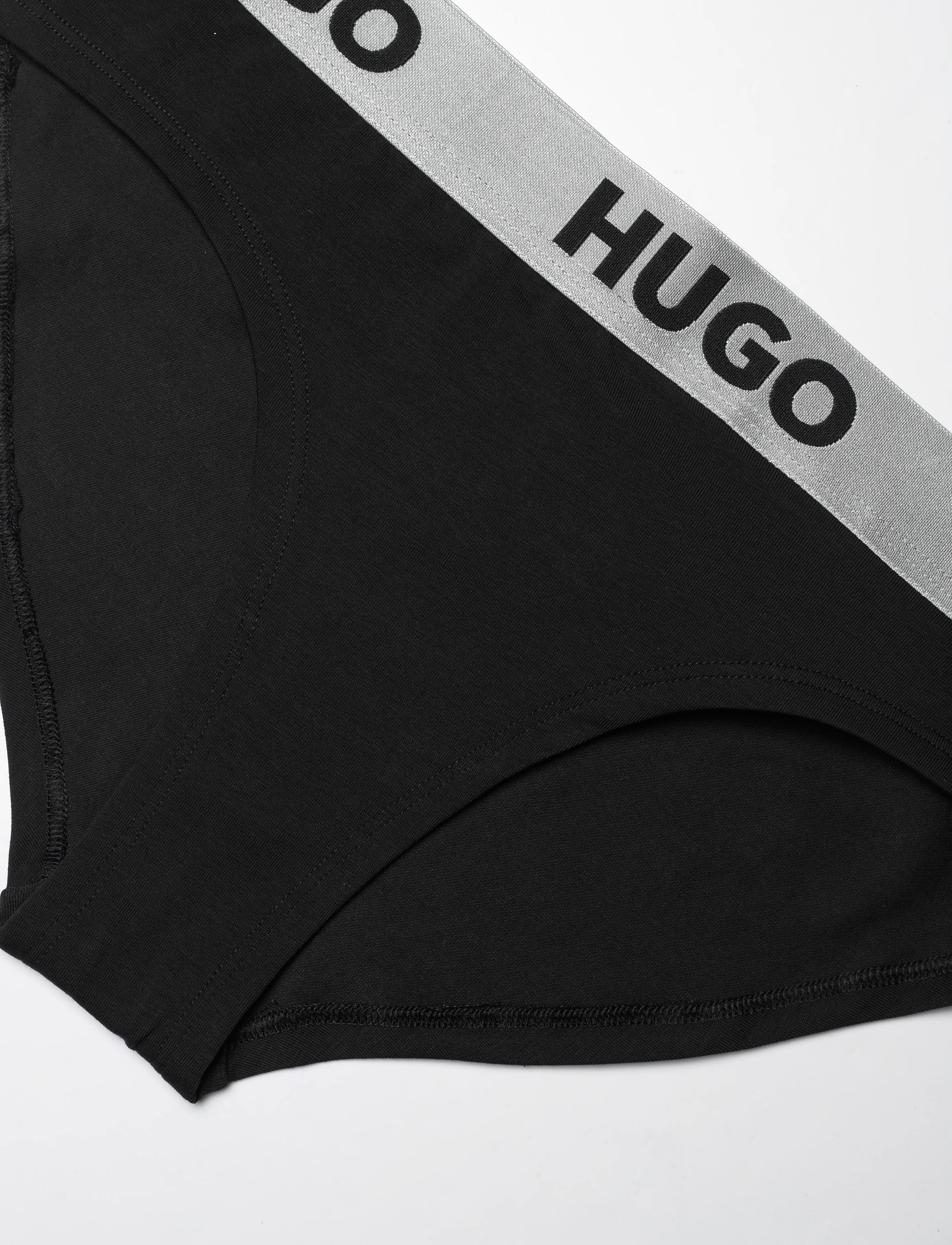 HUGO - BRIEF SPORTY LOGO - black - 2